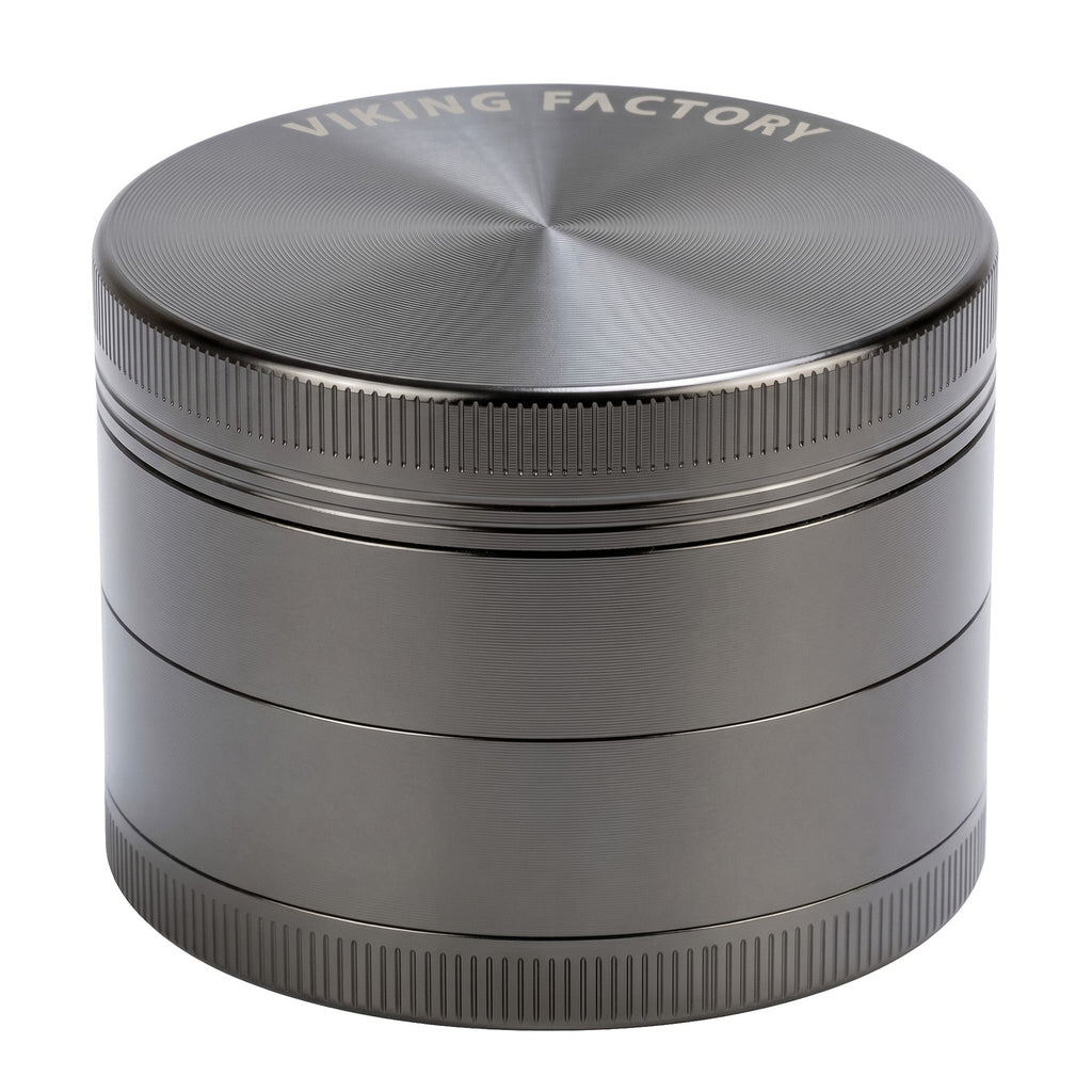 2.5" Premium Zinc Alloy 4-Layer Grinder – Large Capacity Metal Grinder with Pollen Catcher
