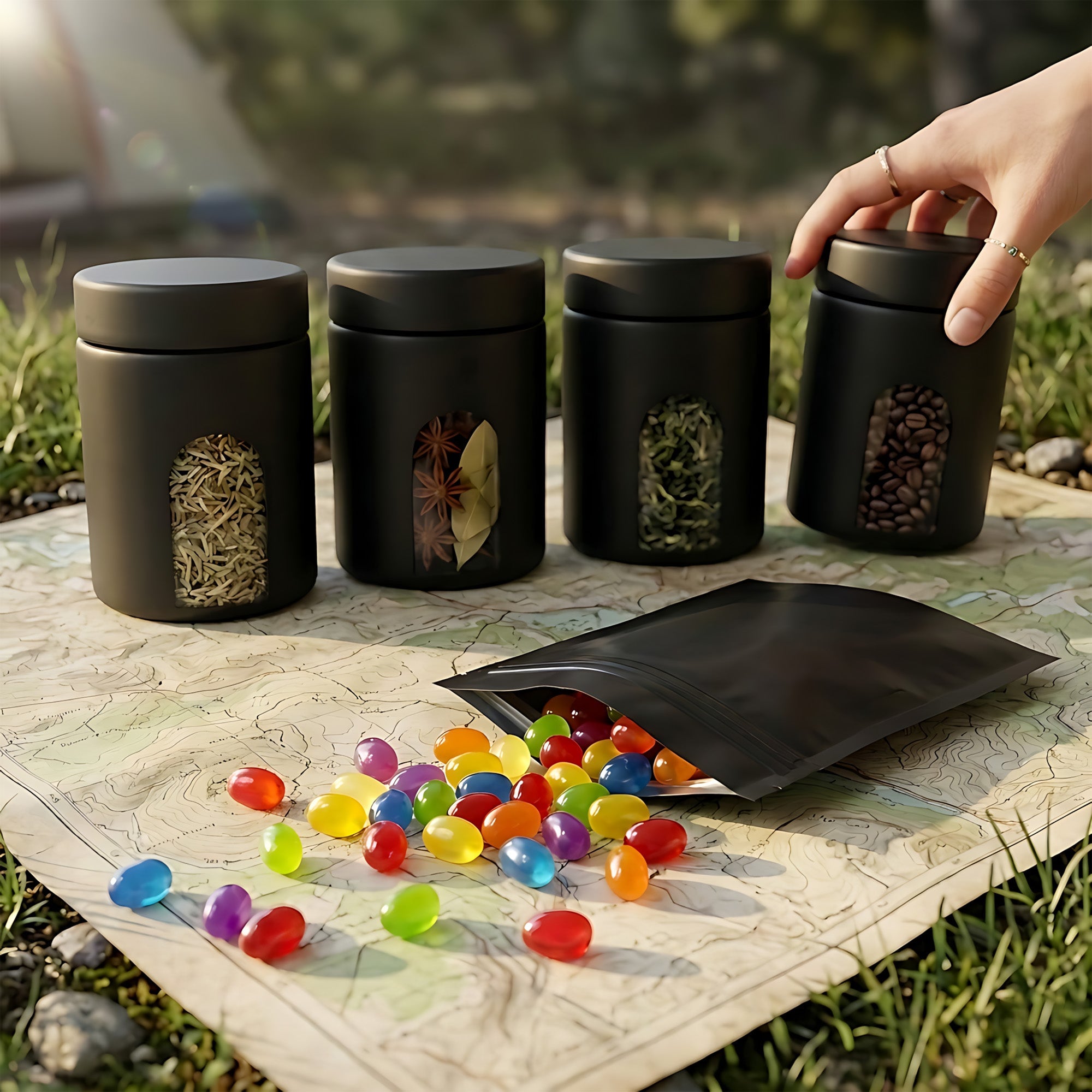 Airtight Glass Storage Jar Gift Set