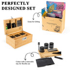 Geschenkset Natürliche Bambus-Aufbewahrungsbox