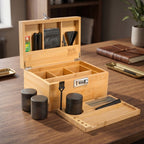 Geschenkset Natürliche Bambus-Aufbewahrungsbox