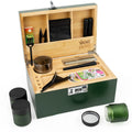 Forest Green Bamboo Stash Box Gift Set