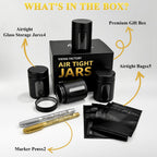 Airtight Glass Storage Jar Gift Set