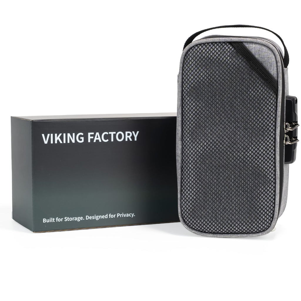 Gray Smell-Proof Stash Bag Gift Set