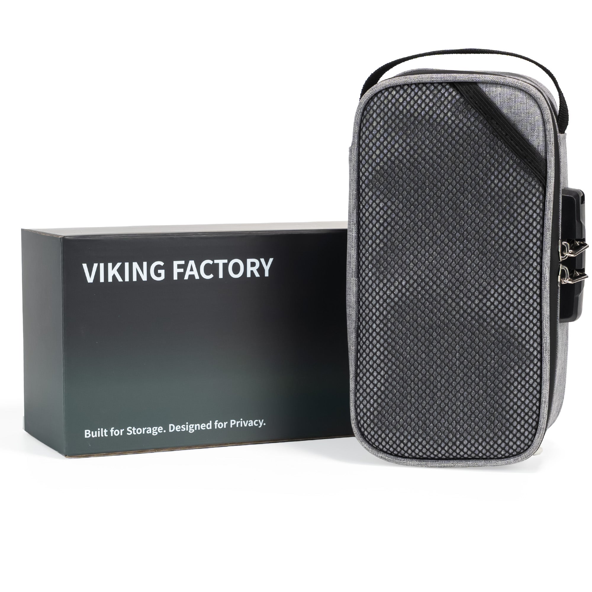 Gray Smell-Proof Stash Bag Gift Set
