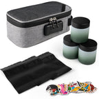 Gray Smell-Proof Stash Bag Gift Set