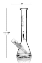 Medium, Clear Beaker Base Water Pipe