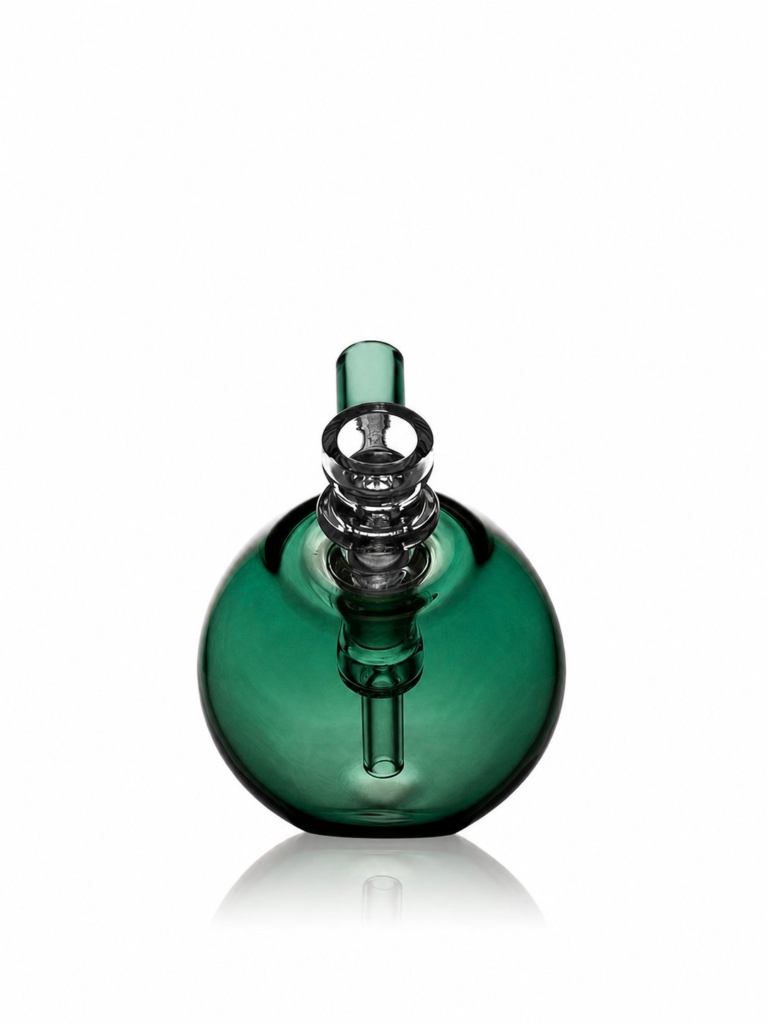 Spherical pocket bubbler, green